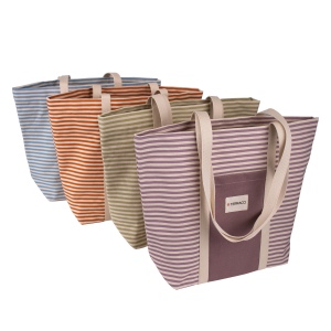 Sac soufflet fond avec poche et anses tout atour 10