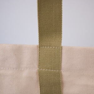 Sac plage en coton avec 1 poche 12