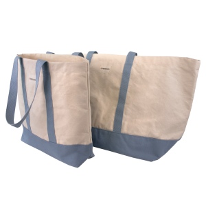 Sac plage en coton avec 1 poche 7