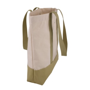 Sac plage en coton avec 1 poche 9