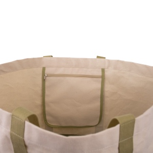 Sac plage en coton avec 1 poche 10