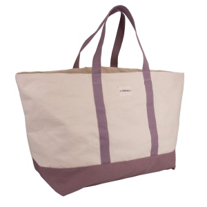 Grand sac plage en coton avec 4 poches 2