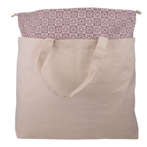 Sac soufflet de fond avec cordons 16