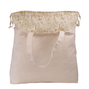 Sac soufflet de fond avec cordons 8