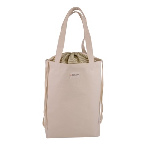 Sac soufflet de fond avec cordons 11