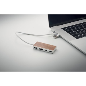 Hub USB 4 ports 27,5 cm - UBAH 5