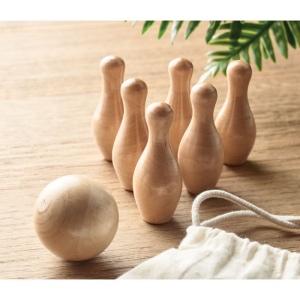 Mini jeu de quilles en pin - BOLITO 5