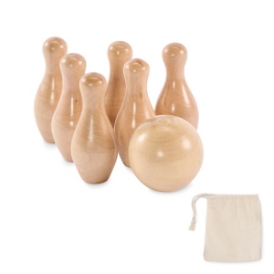 Mini jeu de quilles en pin - BOLITO 2