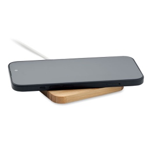 Chargeur sans fil 15W bambou - CHARGOO 3