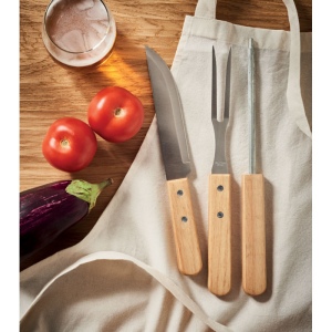 Ustensiles BBQ en acier inox. - TOOLDERA 6
