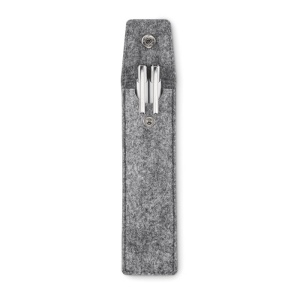 Etui à crayons en feutre RPET - CENCIL 5