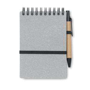 Cahier recyclé et stylo à bille - NOTIE 9