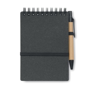 Cahier recyclé et stylo à bille - NOTIE 10