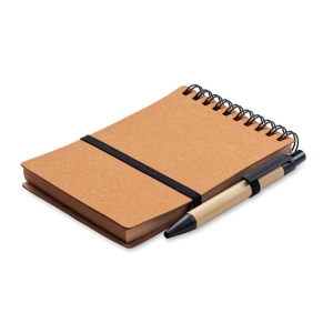 Cahier recyclé et stylo à bille - NOTIE 2