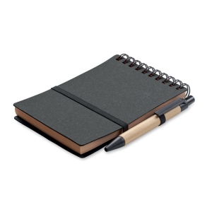 Cahier recyclé et stylo à bille - NOTIE 4