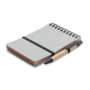 Cahier recyclé et stylo à bille - NOTIE 3