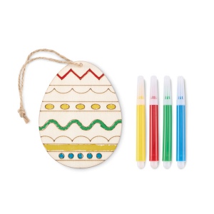 Set de peinture sur œuf en bois - DREGG 3