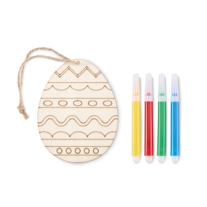 Set de peinture sur œuf en bois - DREGG 2