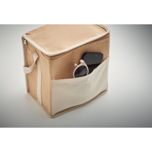 Sac isotherme toile et jute 3L - LONA 7