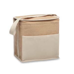 Sac isotherme toile et jute 3L - LONA