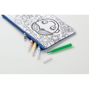 Trousse à crayons avec feutres - KIDDO 11