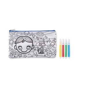 Trousse à crayons avec feutres - KIDDO 3