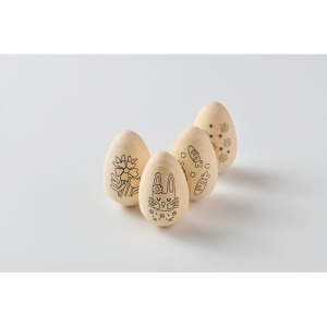 Set de peinture d'oeufs en bois - EISET 5