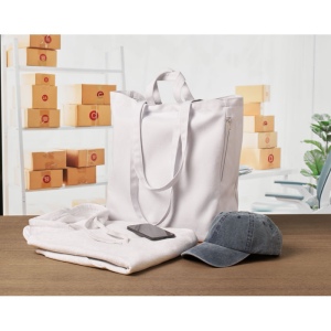 Sac shopping en coton recyclé - GAVE COLOUR 15