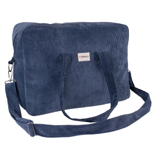 Sac weekend en velours côtelé ou coton 12