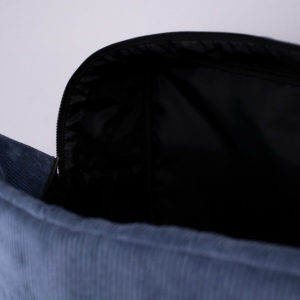 Sac weekend en velours côtelé ou coton 15