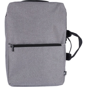 Sac à dos porte-ordinateur de 15'' en polyester rPET 300D Mallory 4