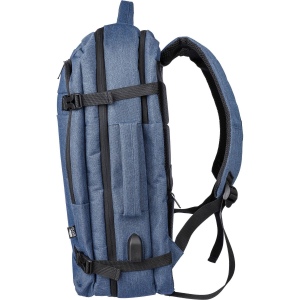 Sac à dos porte-ordinateur de 17'' en polyester rPET 300D Malcolm 7