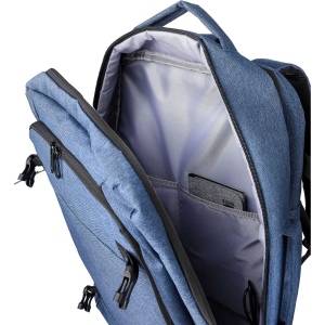 Sac à dos porte-ordinateur de 17'' en polyester rPET 300D Malcolm 11