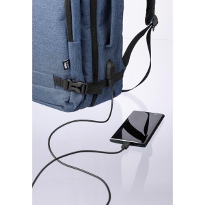 Sac à dos porte-ordinateur de 17'' en polyester rPET 300D Malcolm 13