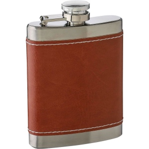 Flasque en acier inoxydable et PU de 100 ml Cedric 6