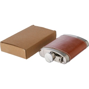 Flasque en acier inoxydable et PU de 100 ml Cedric 7