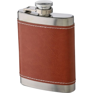 Flasque en acier inoxydable et PU de 100 ml Cedric 8