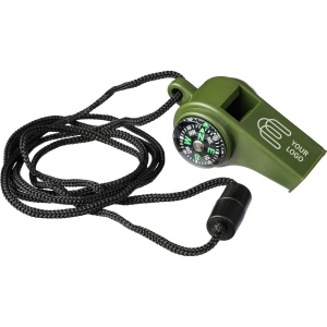 Sifflet avec boussole et thermomètre en PP Damon 4