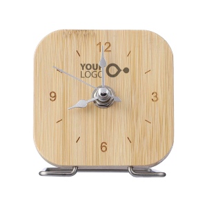 Horloge de bureau en bambou Jenny 4