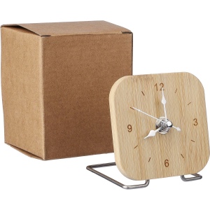 Horloge de bureau en bambou Jenny 9