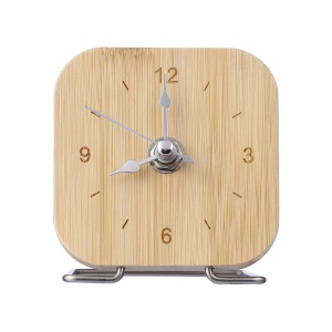 Horloge de bureau en bambou Jenny