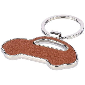 Porte-clé en cuir recyclé Joan 4