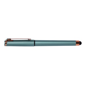 Islander Softy Rose Gold Designer Stylo à gel métallique avec stylet (+Sérigraphie) 9