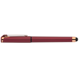 Islander Softy Rose Gold Designer Stylo à gel métallique avec stylet (+Sérigraphie) 10
