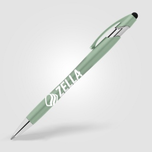 Stylo recyclé La Jolla avec stylet + encre anti-fraude (+Sérigraphie) 20