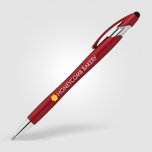 Stylo recyclé La Jolla avec stylet + encre anti-fraude (+Sérigraphie) 6