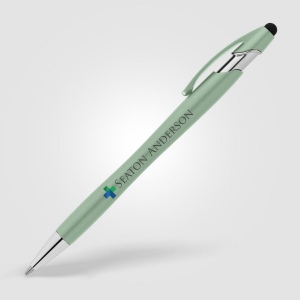 Stylo recyclé La Jolla avec stylet + encre anti-fraude (+Sérigraphie) 4