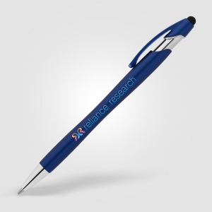 Stylo recyclé La Jolla avec stylet + encre anti-fraude (+Sérigraphie)