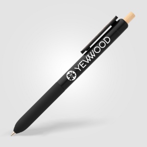 Stylo à clip sensoriel en plastique recyclé Echo (+Sérigraphie) 14