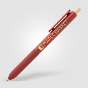 Stylo à clip sensoriel en plastique recyclé Echo (+Sérigraphie) 4